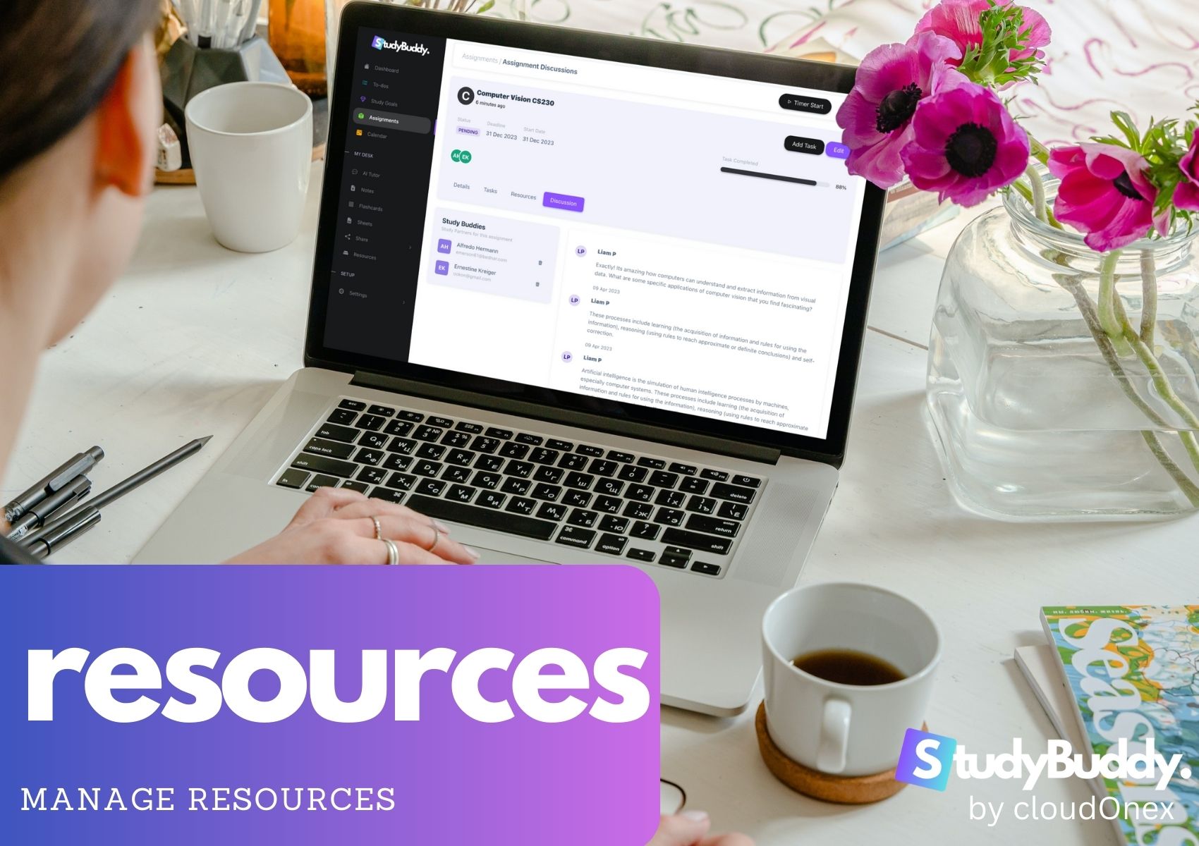 StudyBuddy SaaS - Collaborative Student Productivity Tool - 11