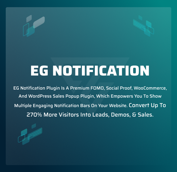EG Notification WordPress Plugin
