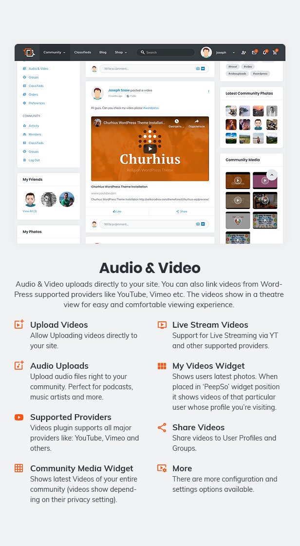 Matebook - Social Network WordPress Theme - 16