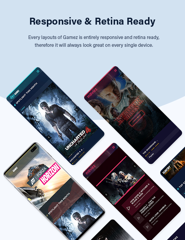 Best WordPress Review Theme For Games, Movies And Music - Gamez - 10