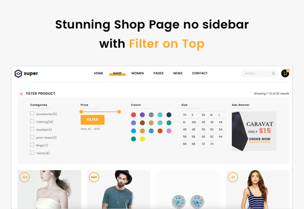 Xuper WordPress Theme