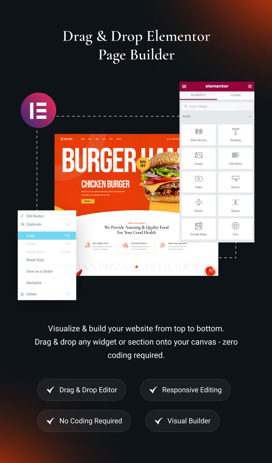 Wellfood - Fast Food Restaurant WordPress Theme - 7