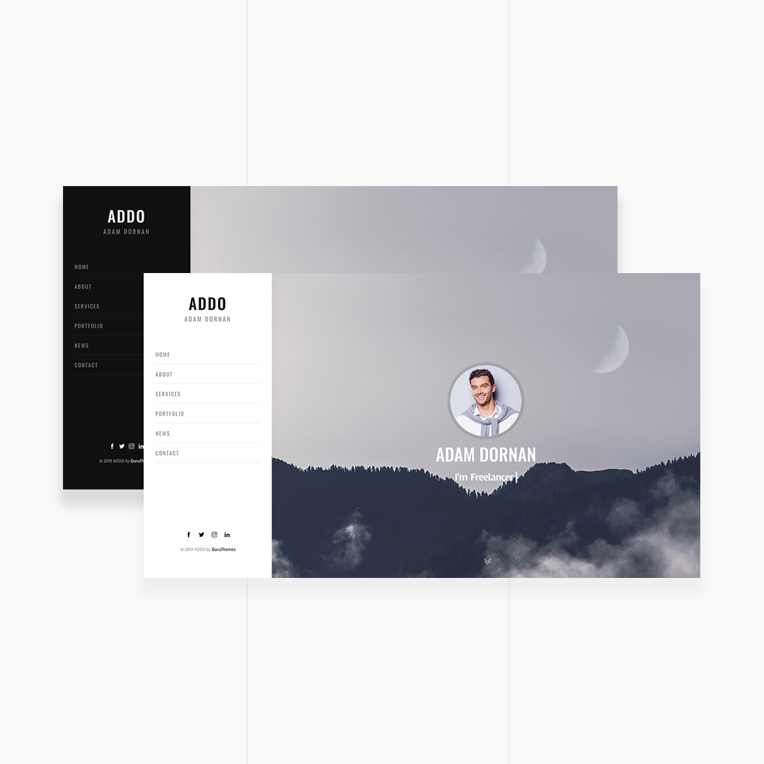 ADDO - Multipurpose Personal, Portfolio and Resume Template