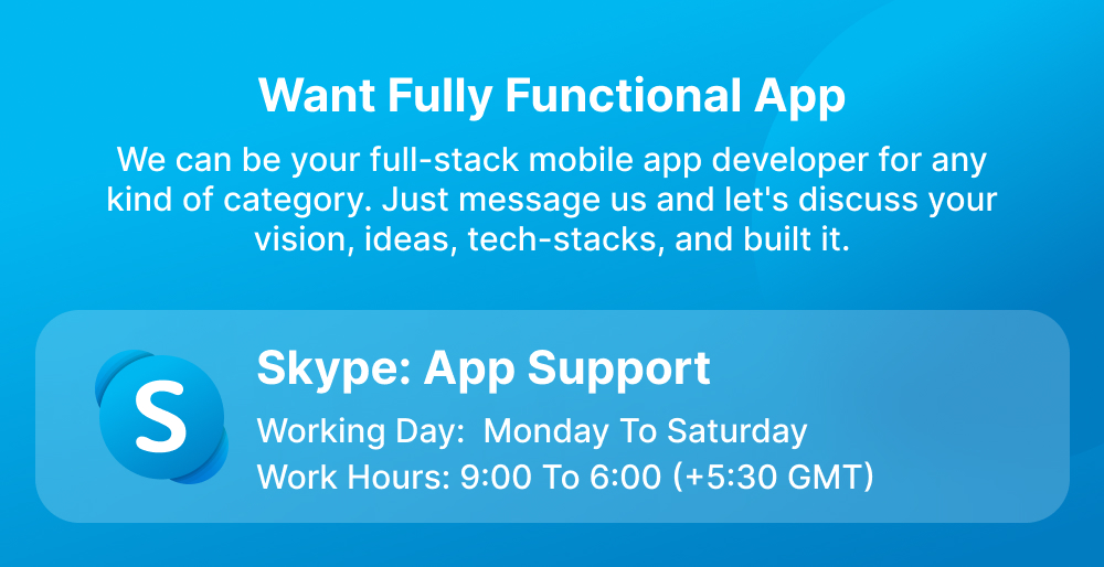App Support