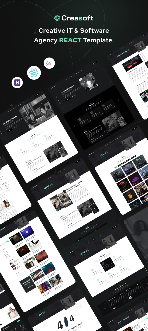 Creasoft Website Template