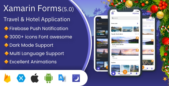 Govo Travel Application (Xamarin Forms)