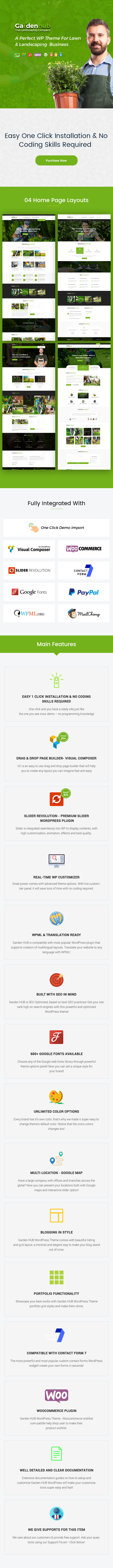 Garden HUB - Lawn & Landscaping WordPress Theme