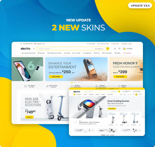 Electro Electronics Store WooCommerce Theme - 4