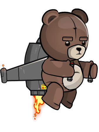teddy bear 2d