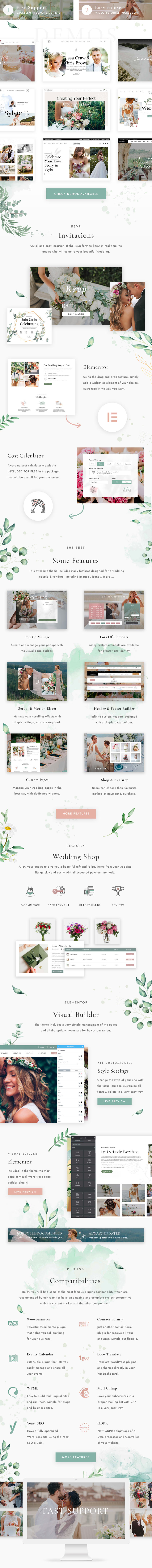 Wedding - WordPress Theme - 1