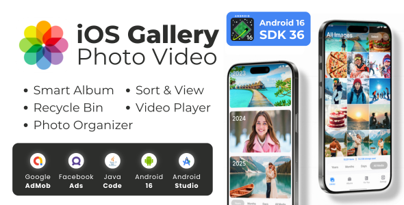 iOS Gallery Photo Video