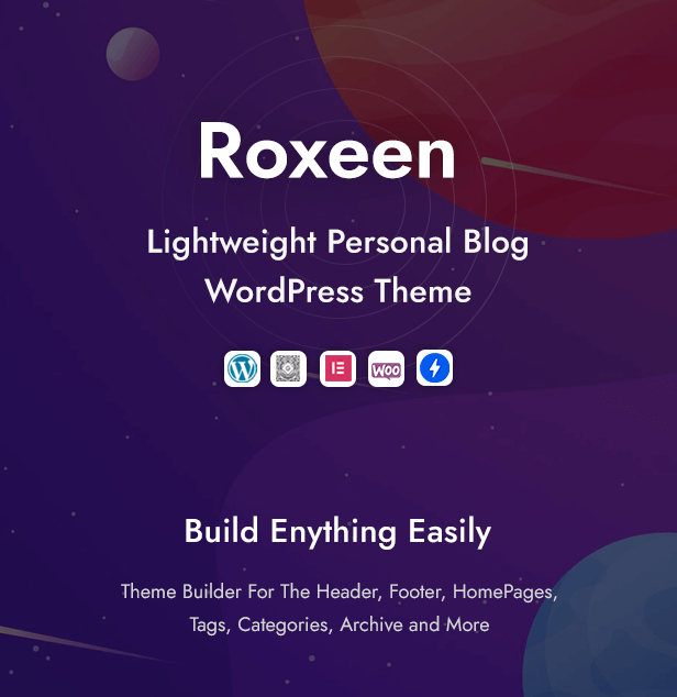 Roxeen | Personal Lightweight WordPress Theme