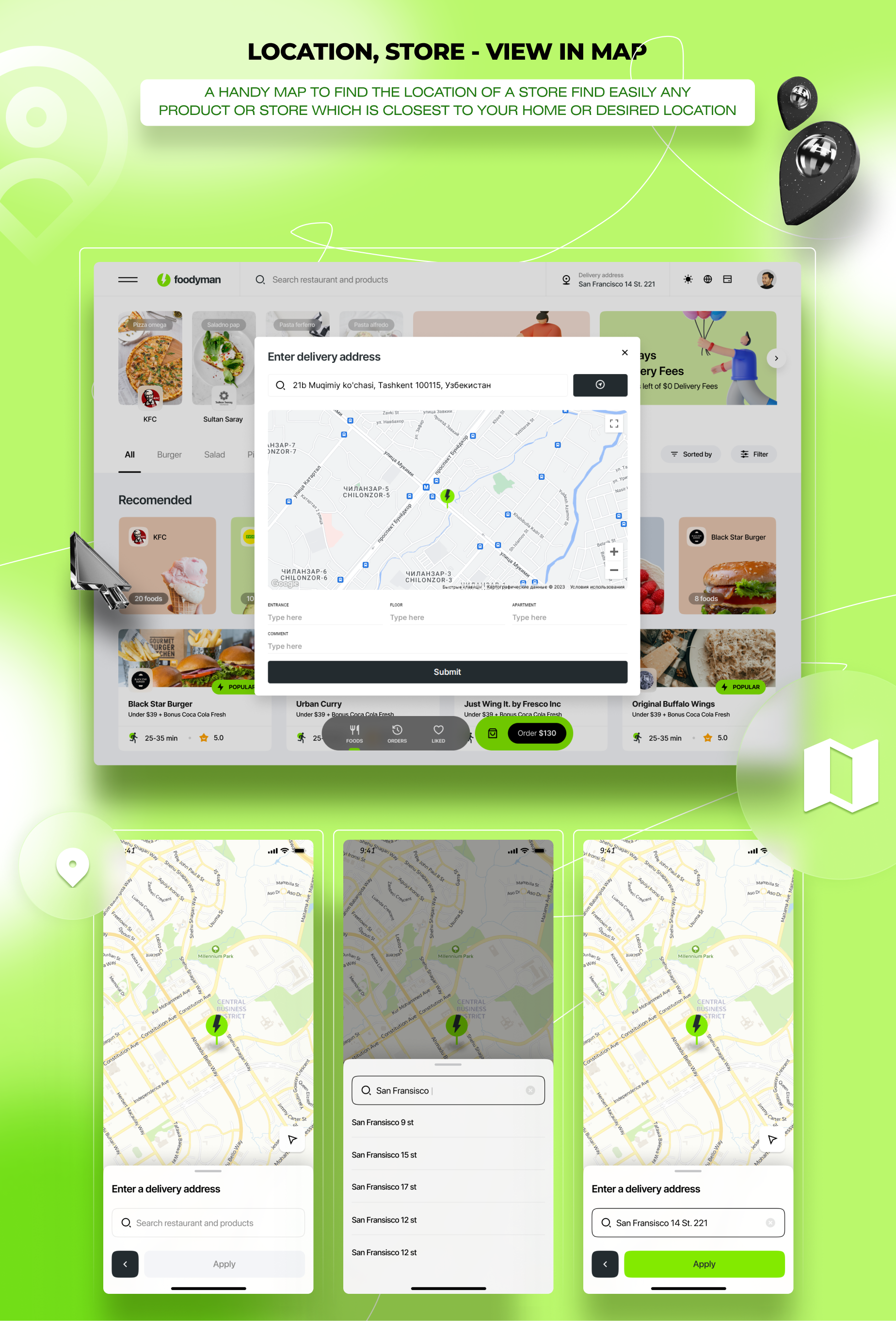 Foodyman - Multi-Restaurant Food and Grocery Ordering and Delivery Marketplace (Web & Customer Apps) - 13