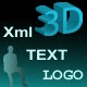 Xml 3D Text Logo