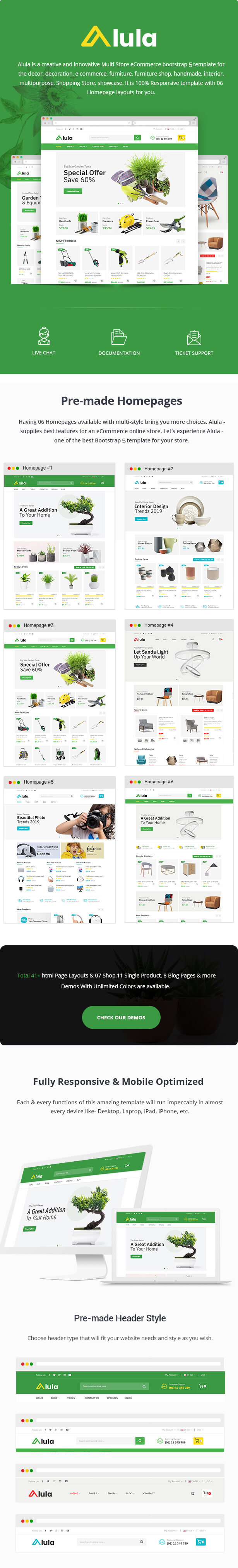 Multipurpose eCommerce HTML Template
