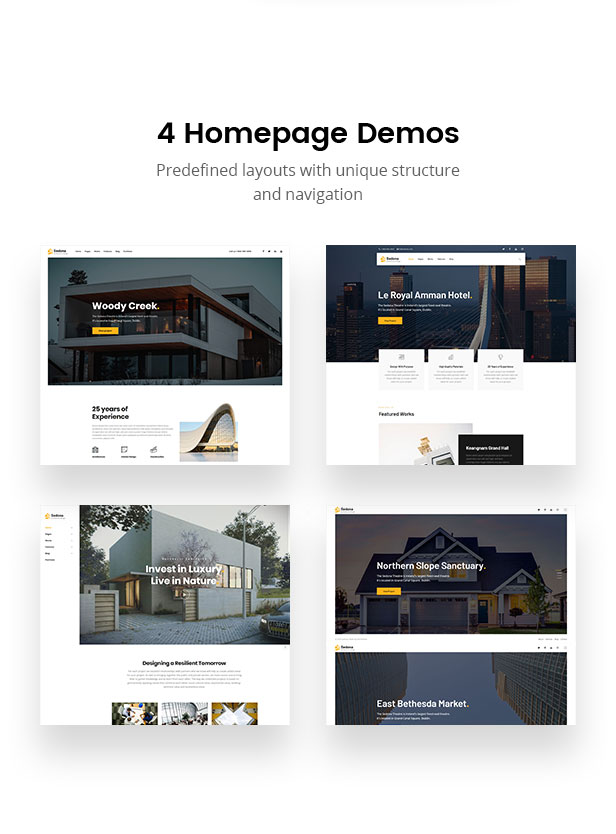 Sedona - Elementor Architecture Construction WordPress Theme