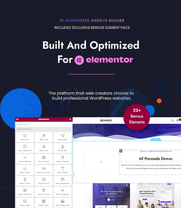 Benous Elementor Page Builder