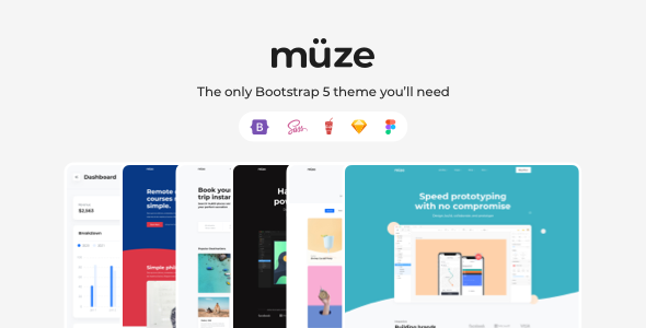 Muze - Multi-Purpose HTML5 Template