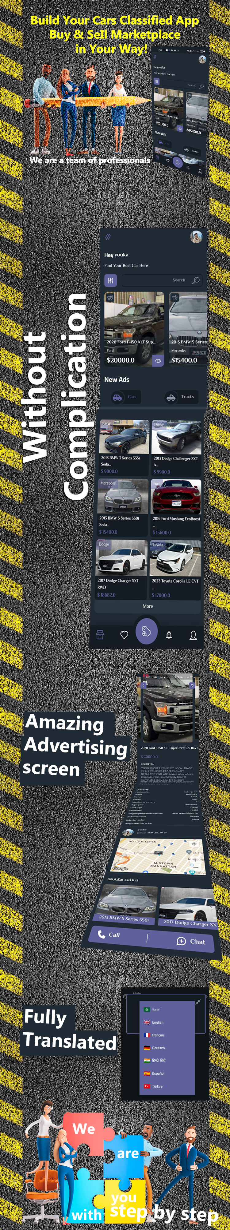 Pro Cars Classified - Buy and Sell Marketplace Flutter App - 1