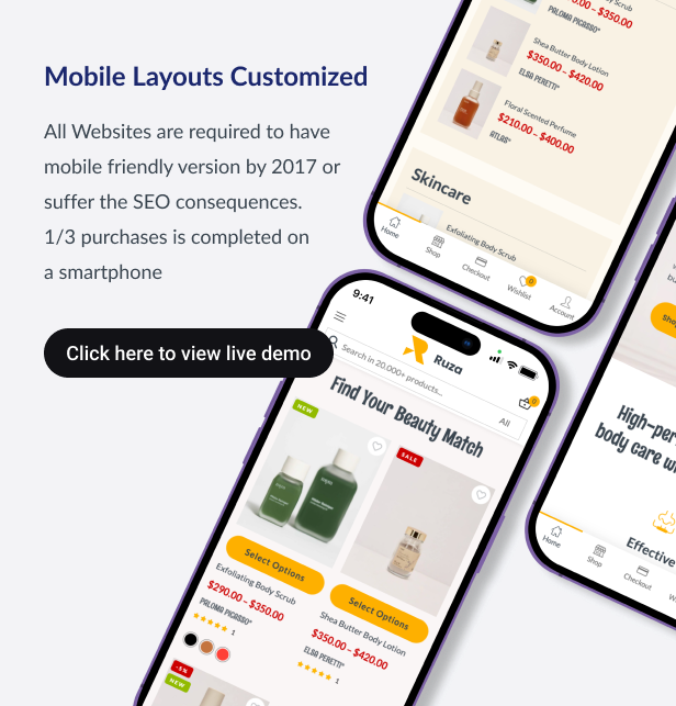 Ruza - Beauty Cosmetics Shop WordPress Theme - 10