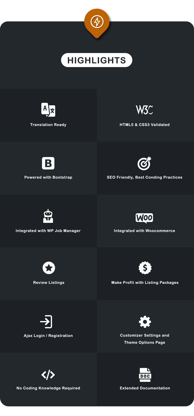Listar - WordPress Directory and Listing Theme