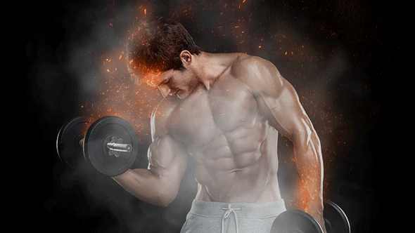 Animated Fire, Embers and Smoke Photoshop effect