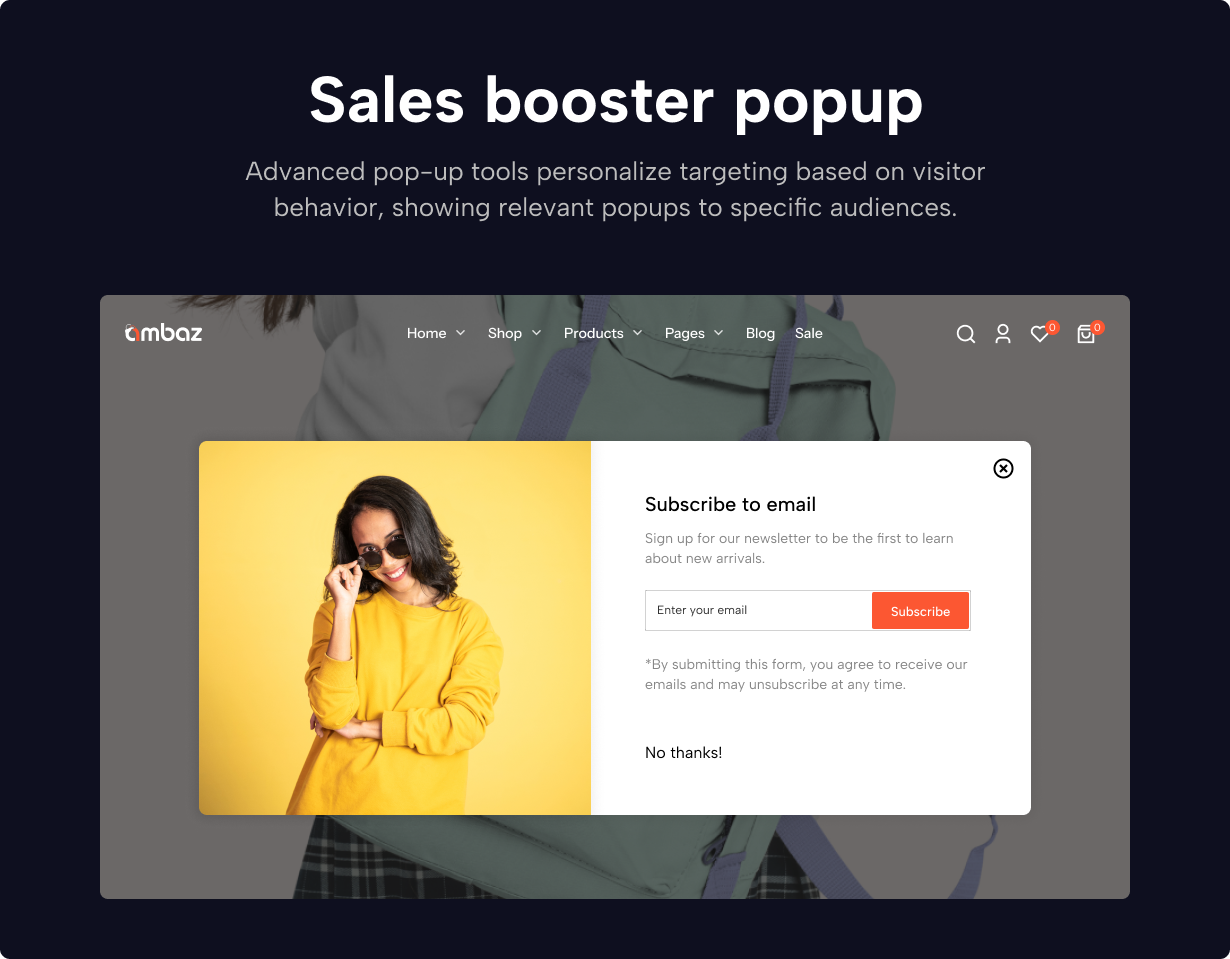 Ambaz - Multipurpose Shopify Theme