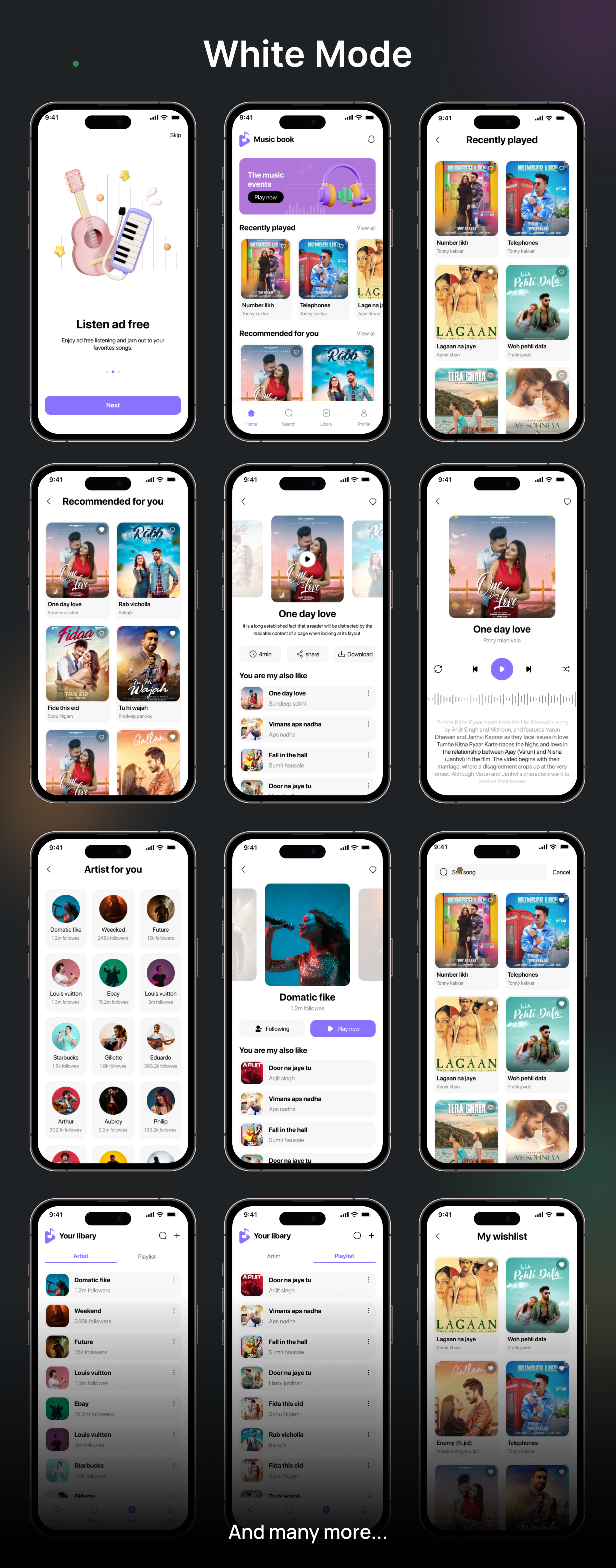 BeatBuddy UI Template: Streaming music online App in Flutter(Android, iOS) template | SongSift App - 15