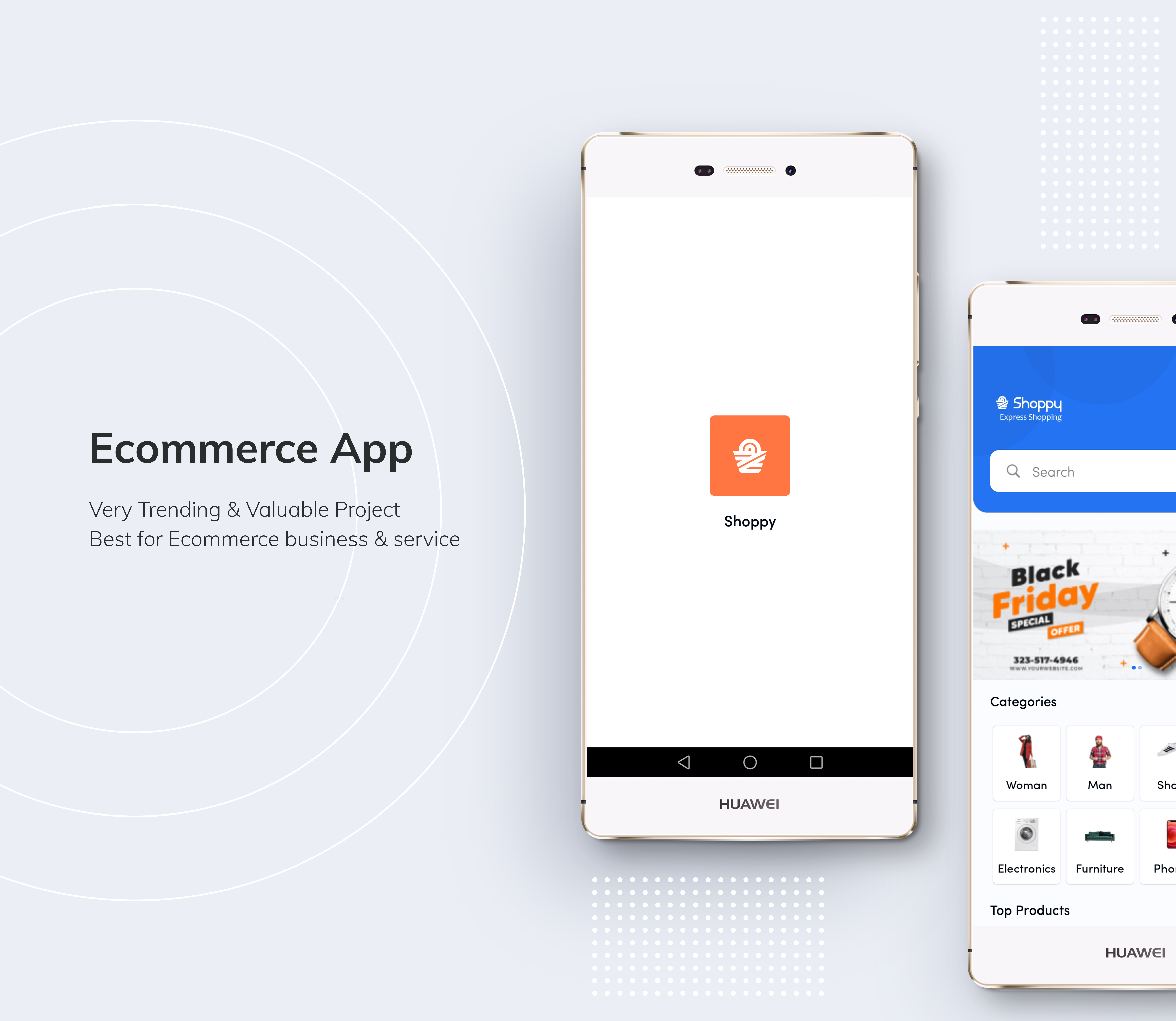 Shoppy Ecommerce App Template - 1