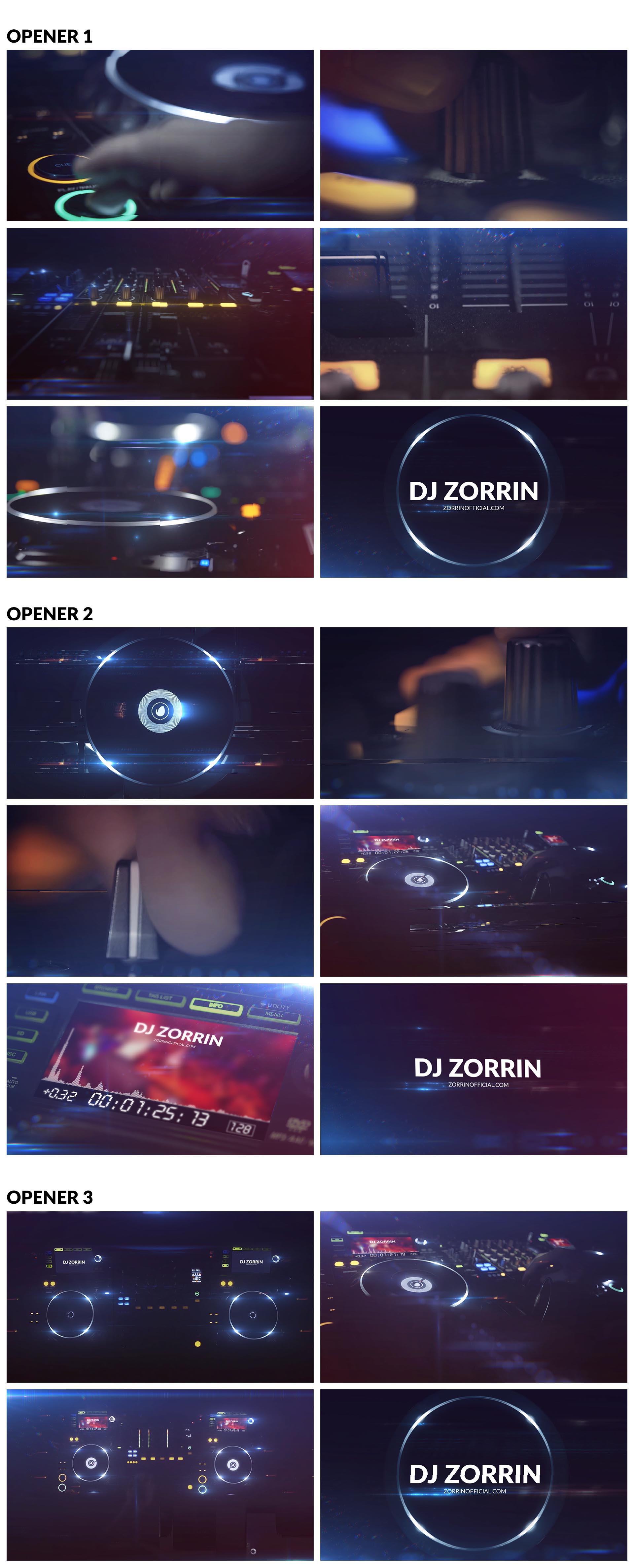 DJ // Night Club Logos - 1