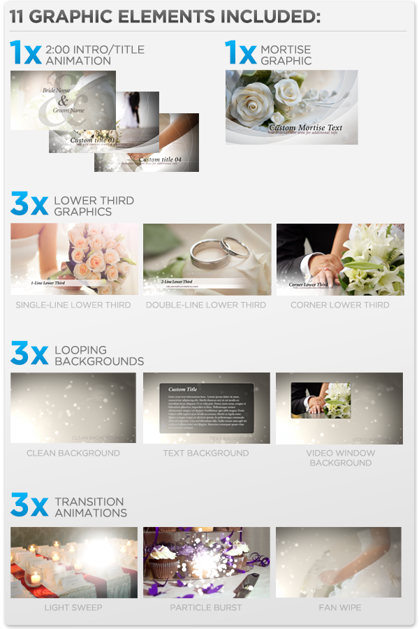 ivory wedding after effects template free download