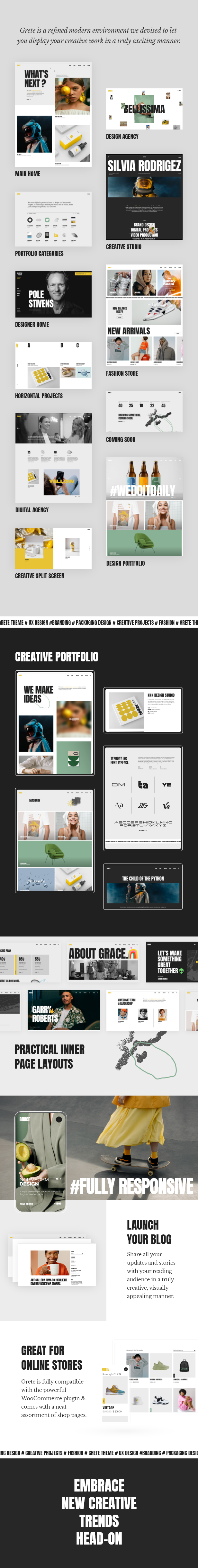 Grete - Creative Agency WordPress Theme - 2