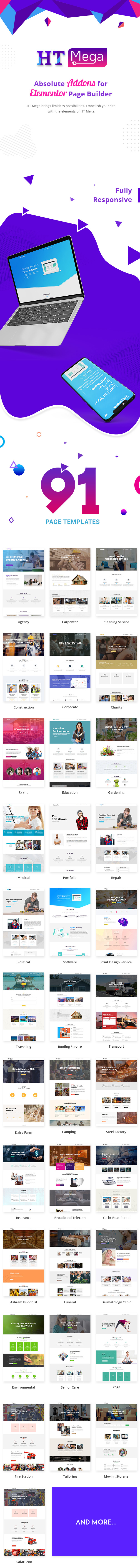 HT Mega Pro – Absolute Addons for Elementor Page Builder - 1