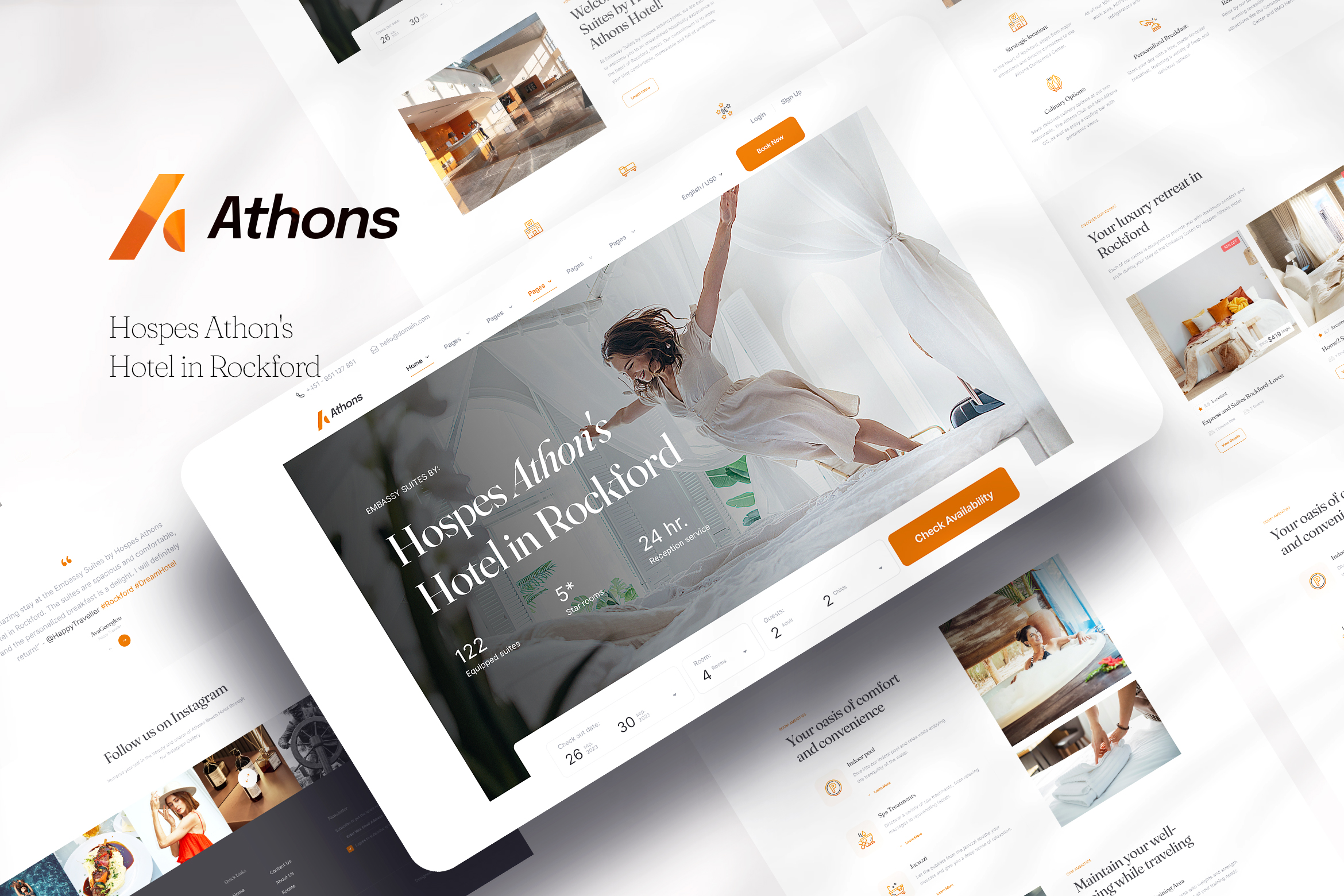 Athons - Hotel & Resort Booking Figma Template - 5