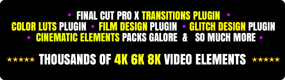 CINEPUNCH I FCPX Plugins & Effects Suite for Video Editing & Motion Graphics - 19