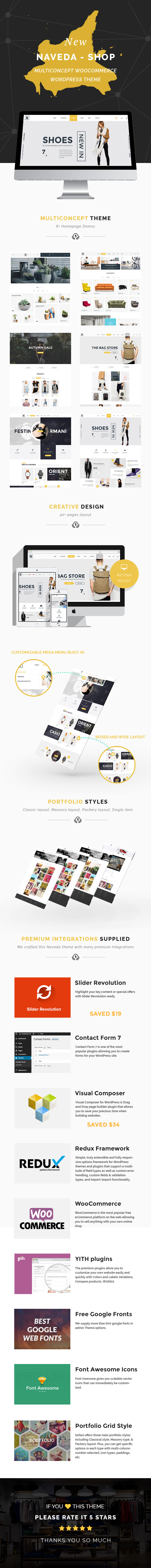 Naveda - MultiConcept WooCommerce WordPress Theme