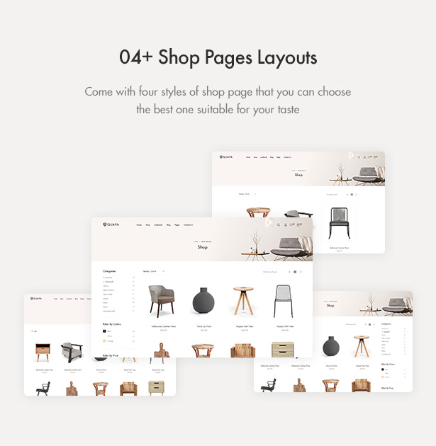 Quapa - Nội thất chủ đề WooC Commerce WordPress