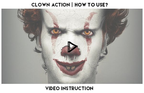 Clown Photoshop Action - 1