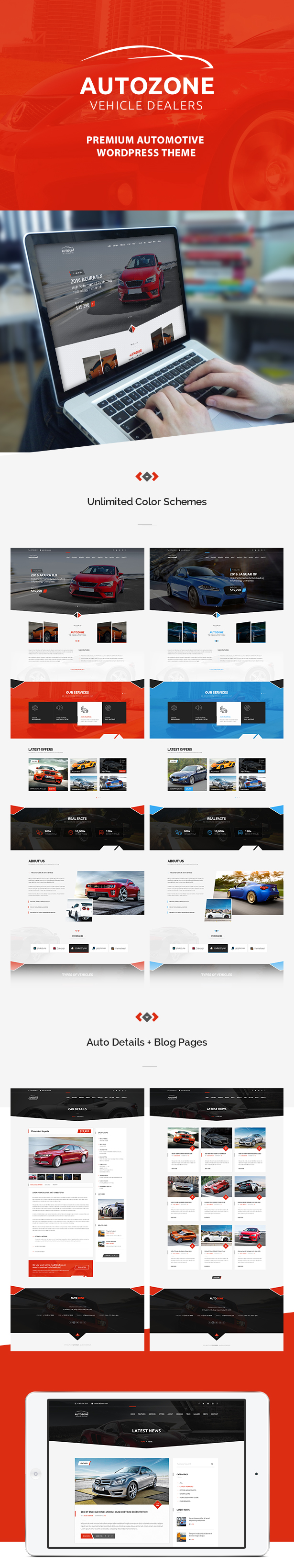 Autozone - Auto Dealer & Car Rental Theme - 4