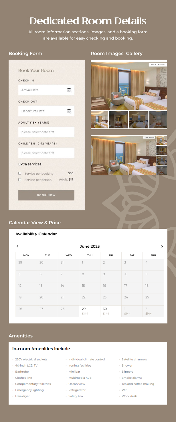 NouHotel - Resort & Hotel Booking WordPress Theme