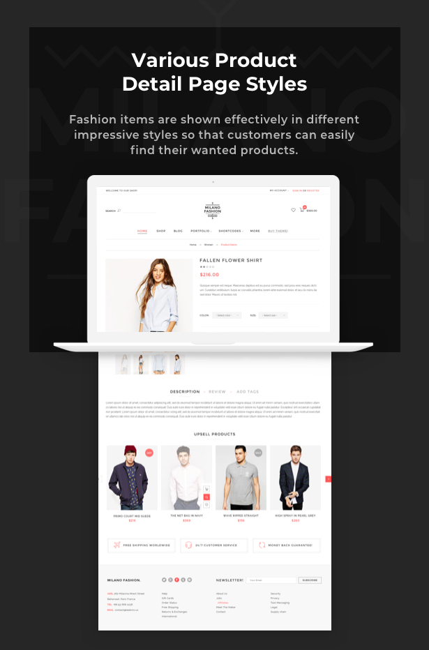 Milano - Awesome Fashion Responsive WooCommerce Theme