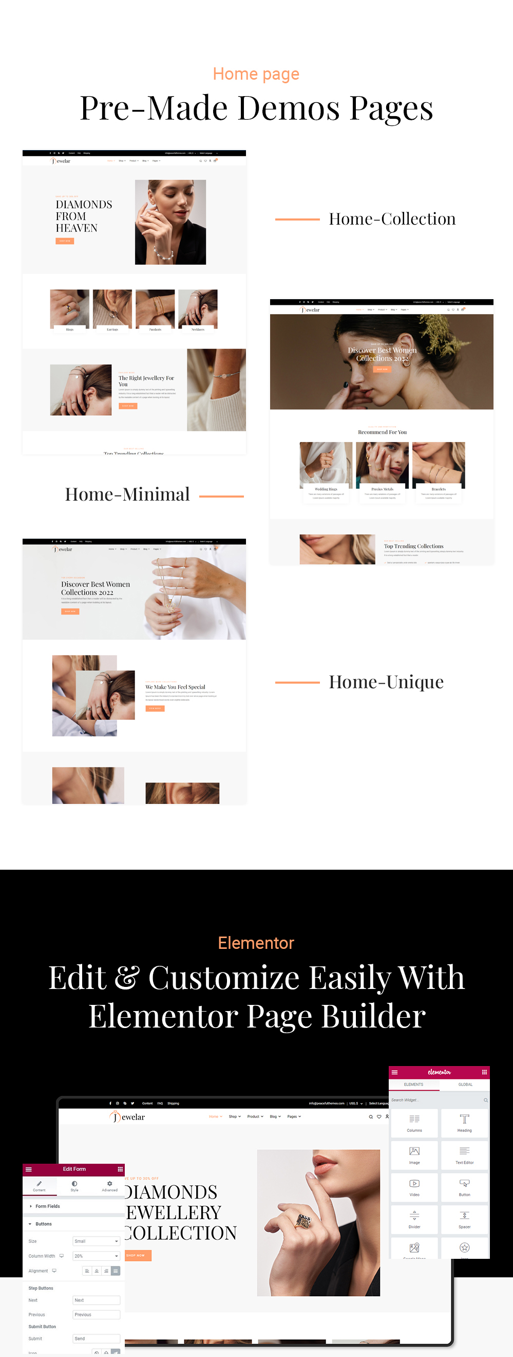 Jewelar - Jewelry Shop WordPress Theme - 2