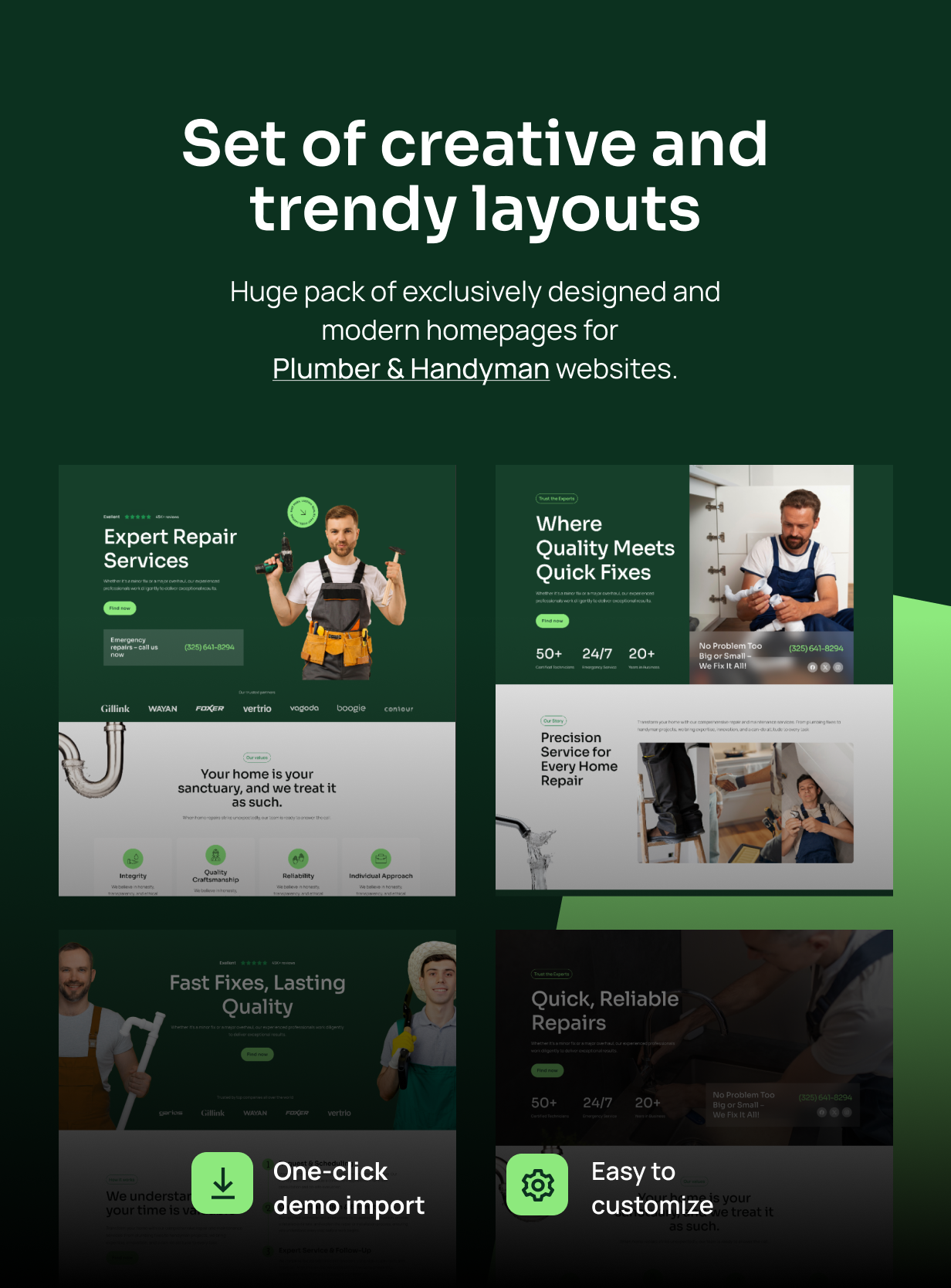 Fixster - Plumber & Handyman WordPress Theme