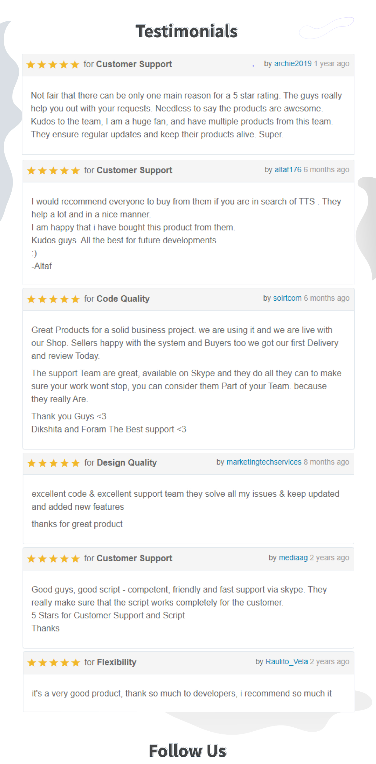 See what our customers say