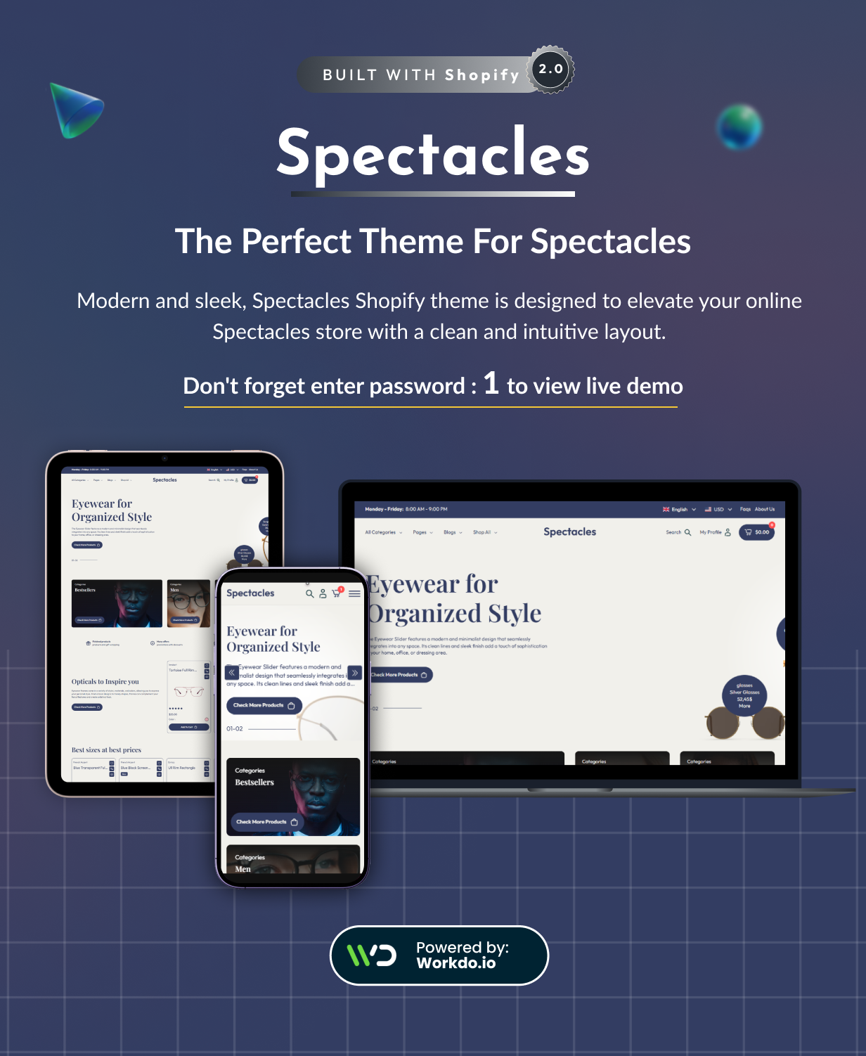 Spectacles - Optical & Eyeglasses Shopify 2.0 Store - 7