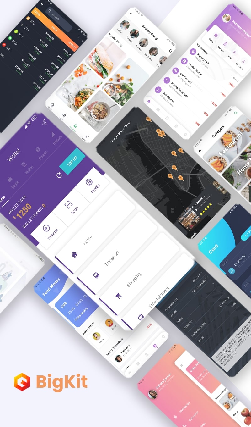 Flutter Biggest UI Kits and Flutter Big Materials - Flutter 3.0 UI KIT in flutter kit Flutter - 12