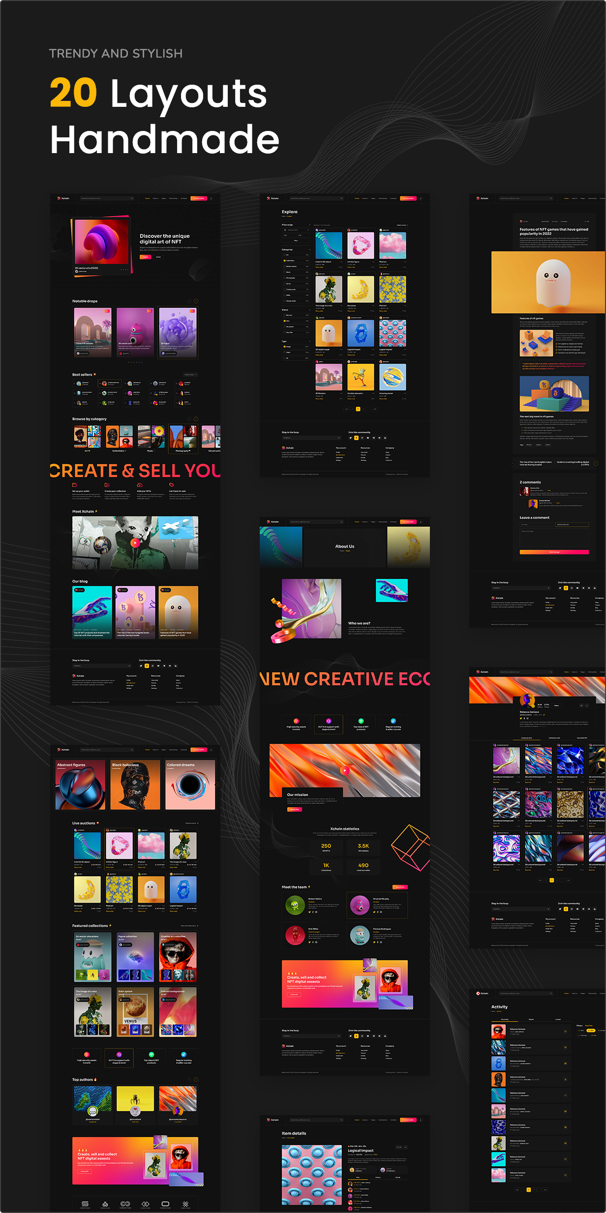 20 Unique Layouts