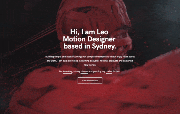 LazyGuy 2 - Personal Landing Page HTML Template for Everyone - 1