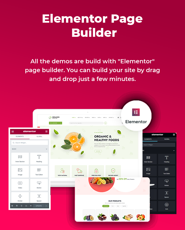 Elementor Builder Available