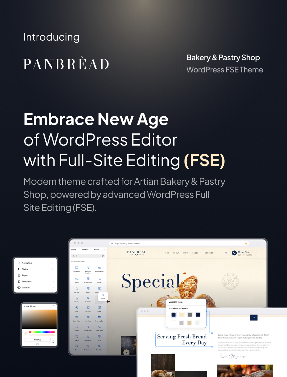 Panbread – Fresh Bakery & Pastry FSE WordPress Theme - 3